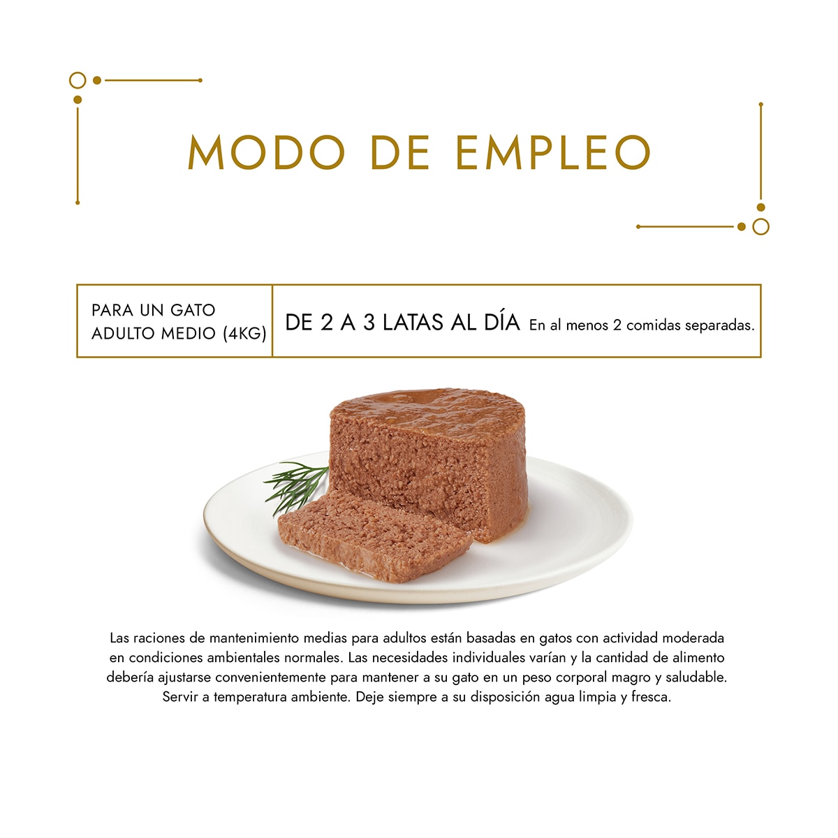 GOURMET Gold Mousse comida húmeda para gatos con buey lata 85 g 3