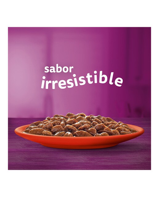 Comida húmeda para gatos + 1año Whiskas selección clásicos buey y pollo 4 x 85 g 2