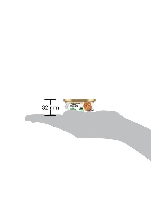 Comida húmeda para gatos adultos Gourmet Nature's Creations atún y gambas en gelatina 70 g 3