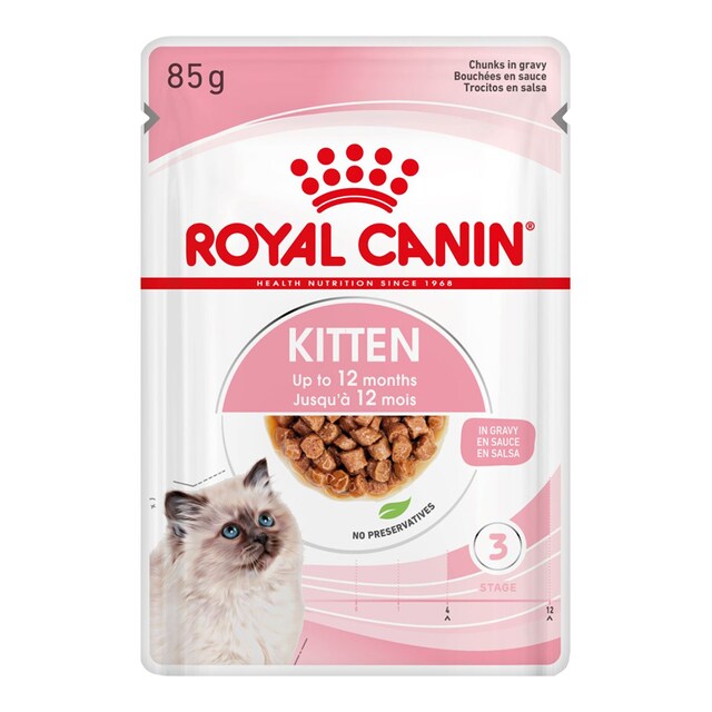 Comida húmeda para gatitos Royal Canin en salsa 85 g
