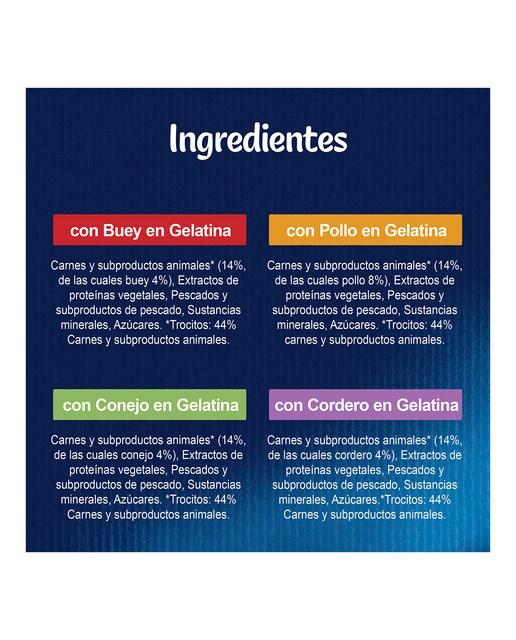 Comida húmeda para gatos Félix Fantastic Festín de sabores 5