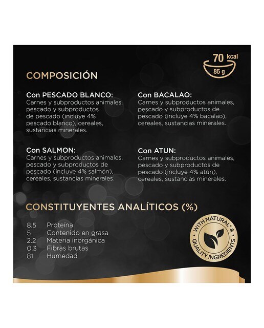 Comida húmeda para gatos adultos Sheba Selección pescado en salsa 4 x 85 g 3