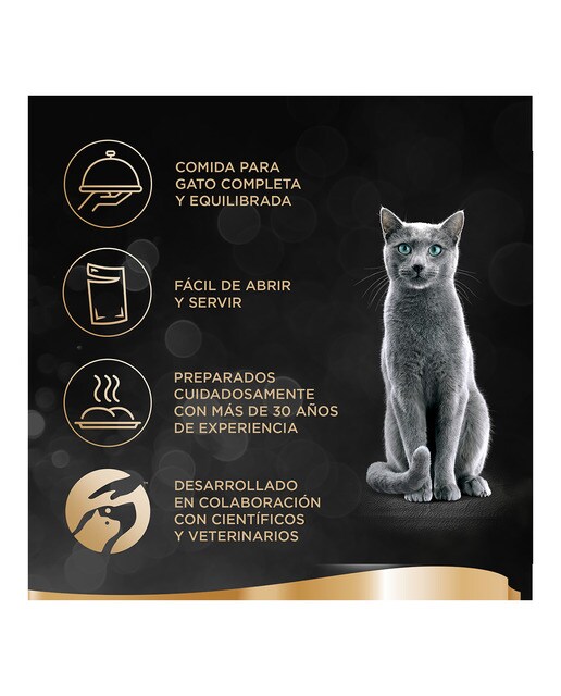 Comida húmeda para gatos adultos Sheba Selección de carnes en salsa 4 x 85 g 4