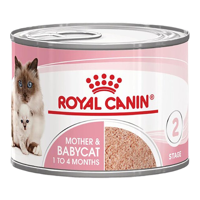 Comida húmeda para gatitos o gatas lactantes Royal Canin Mother&Babycat 195 g