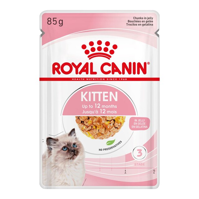 Comida húmeda para gatitos Royal Canin en gelatina 85 g