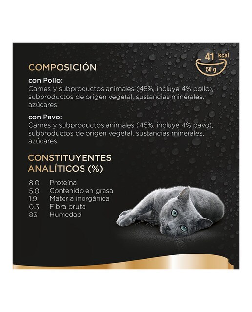 Comida húmeda para gatos adultos Sheba Delices Du Jour Selección aves 6x50 g 4