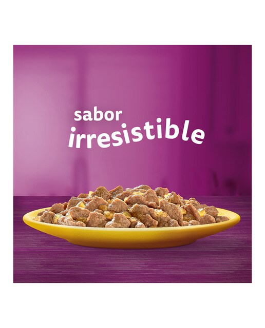 Comida húmeda para gatos sénior Whiskas Selección Aves 4 x 85 g 2