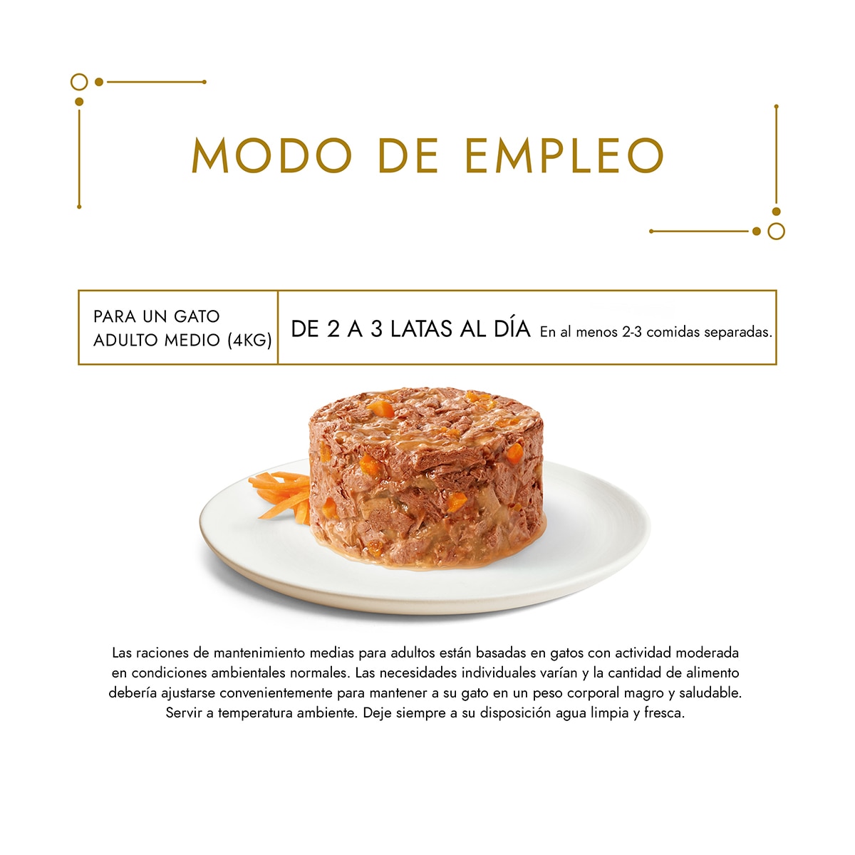 Comida húmeda para gatos adultos Gourmet Gold Tartallete pollo y zanahorias 85 g 3