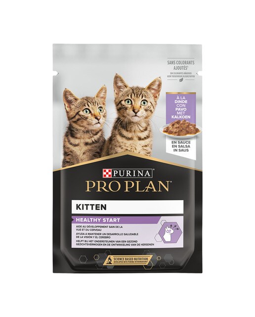 Purina Pro Plan - Comida húmeda para gatitos Purina Pro Plan Healthy Start pavo en salsa 85 g