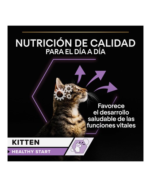 Comida húmeda para gatitos Purina Pro Plan Healthy Start pavo en salsa 85 g 2