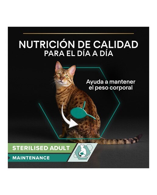 Comida húmeda para gatos adultos esterilizados Purina Pro Plan Maintenance pollo en salsa 85 g 2