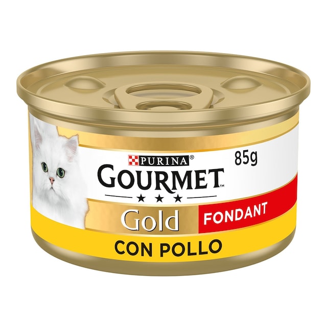 Imagen 0 de Comida húmeda para gatos adultos Gourmet Gold Fondant pollo 85 g