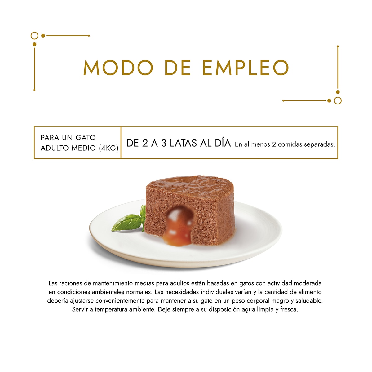 Comida húmeda para gatos adultos Gourmet Gold Fondant pollo 85 g 3