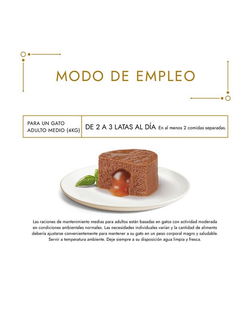 GOURMET Gold Fondant comida húmeda para gatos surtido de carnes y pescados caja 12 latas 85 g 3
