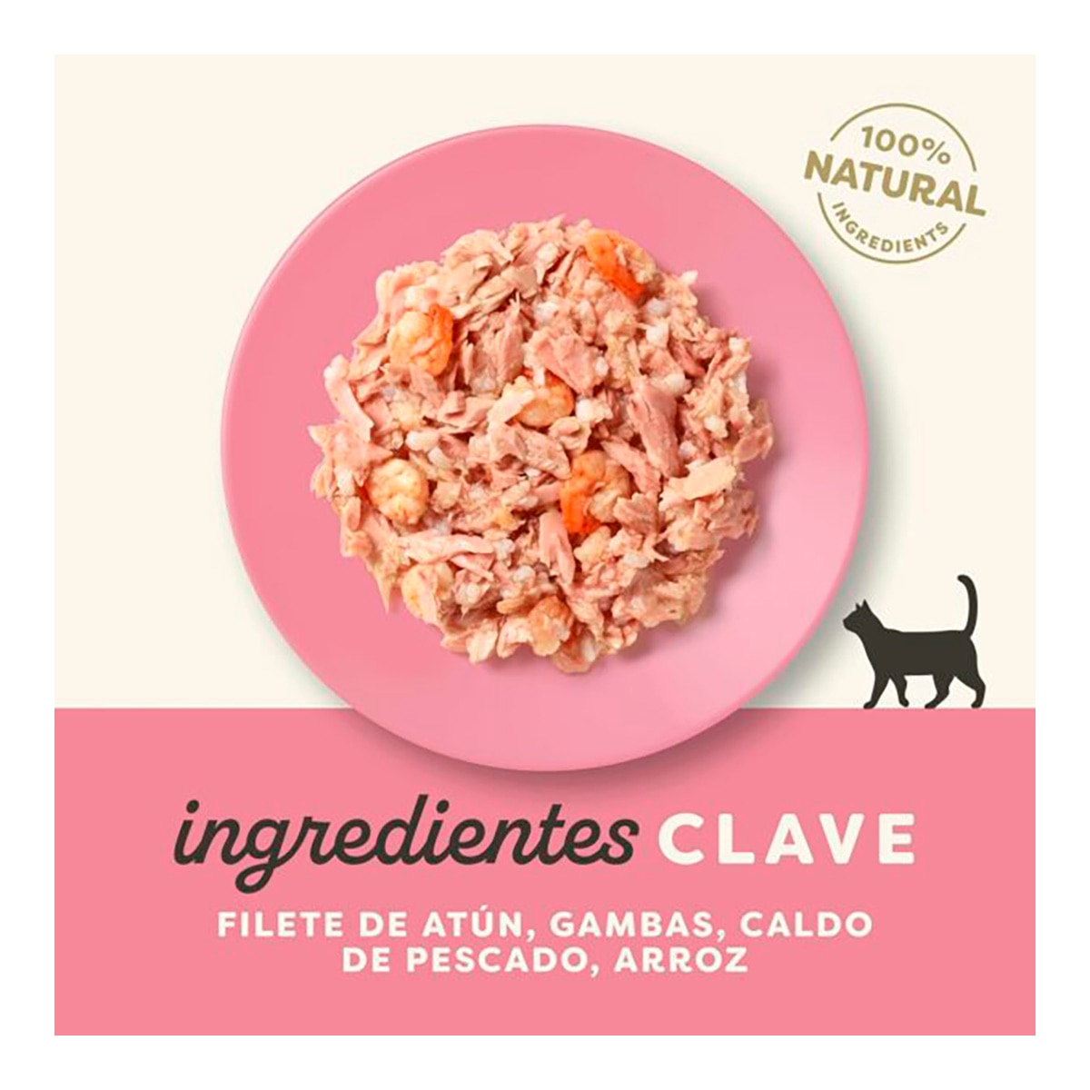 Comida húmeda para gatos adultos Applaws atún y gambas 70 g 2