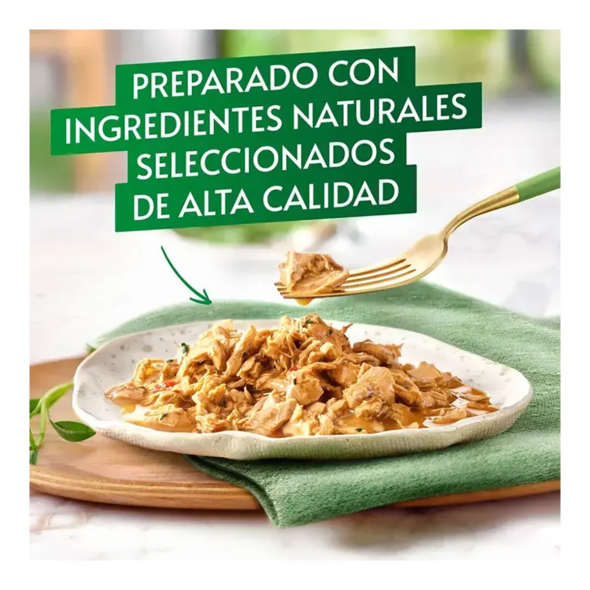 GOURMET Nature's Creations comida húmeda para gatos con atún 4 latas 85 g 3