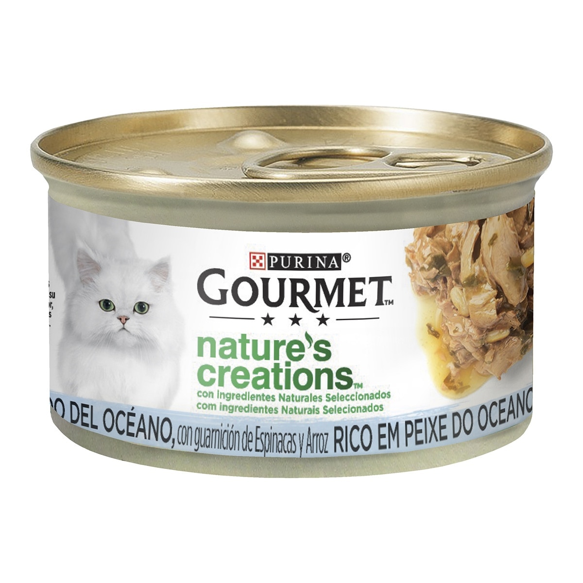 Gourmet Nature's Creations - Comida húmeda para gatos adultos Purina Gourmet Nature's Creations filetes…