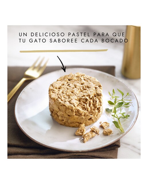Comida húmeda para gatos adultos Purina Gourmet Gold Tartelette multivariedad 12x85 g 2