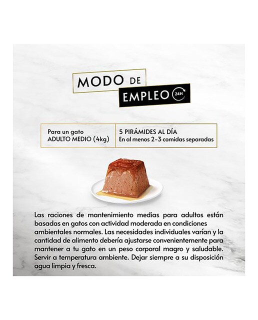 Comida húmeda para gatos adultos Purina Gourmet Revelations mousse salmón 4 x 57 g 4
