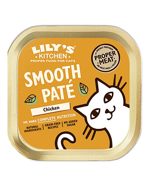 Lily's Kitchen - Comida húmeda para gatos adultos Lily's Kitchen Smooth paté pollo 85 g