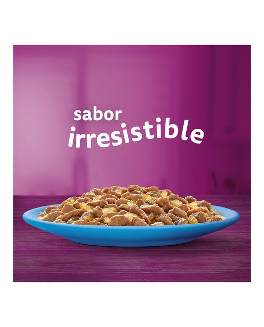 Imagen 2 de Comida húmeda para gatos +1 año Whiskas Selección Pescados en gelatina