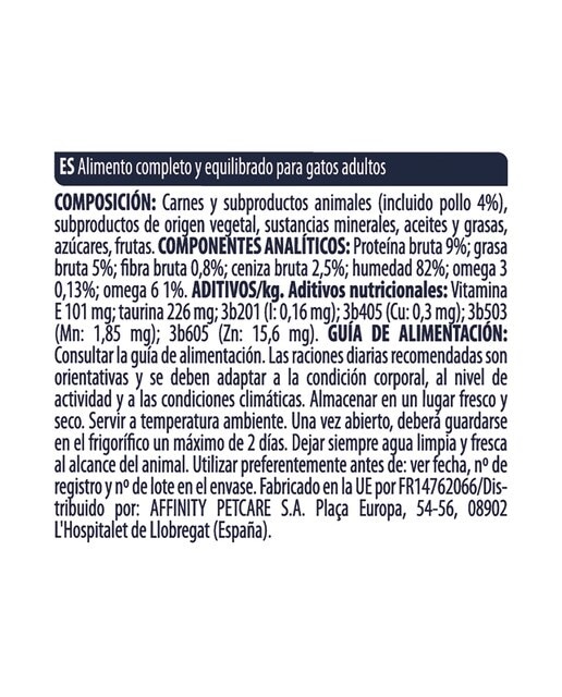 Imagen 4 de Comida húmeda para gatos adultos Advance pollo en salsa 85 g
