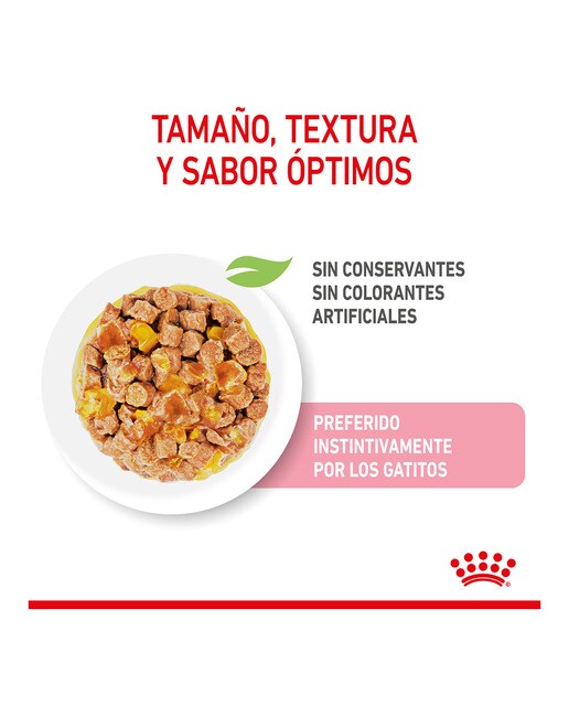 Comida húmeda para gatitos esterilizados Royal Canin en gelatina 85 g 3