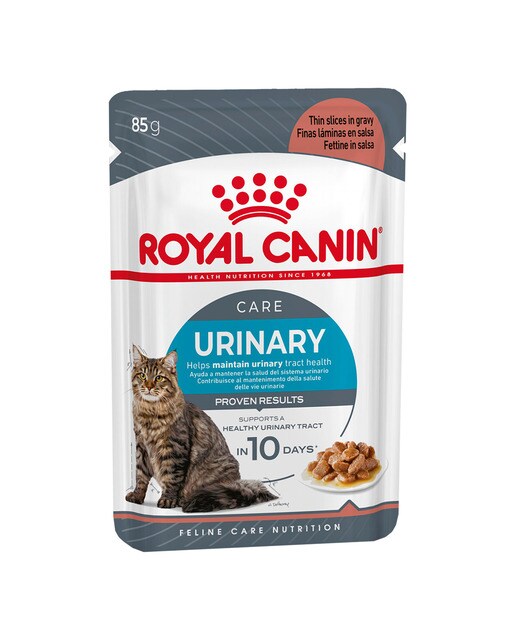 Royal Canin - Comida húmeda para gatos adultos Royal Canin Urinary en salsa 85 g
