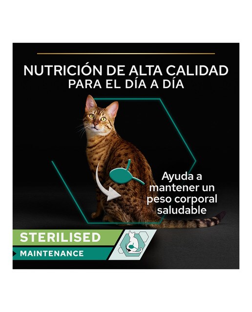 Comida húmeda para gatos adultos esterilizados Purina Pro Plan Maintenance mousse atún y salmón 2