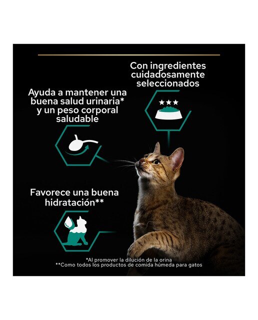 Comida húmeda para gatos adultos esterilizados Purina Pro Plan Maintenance mousse atún y salmón 3