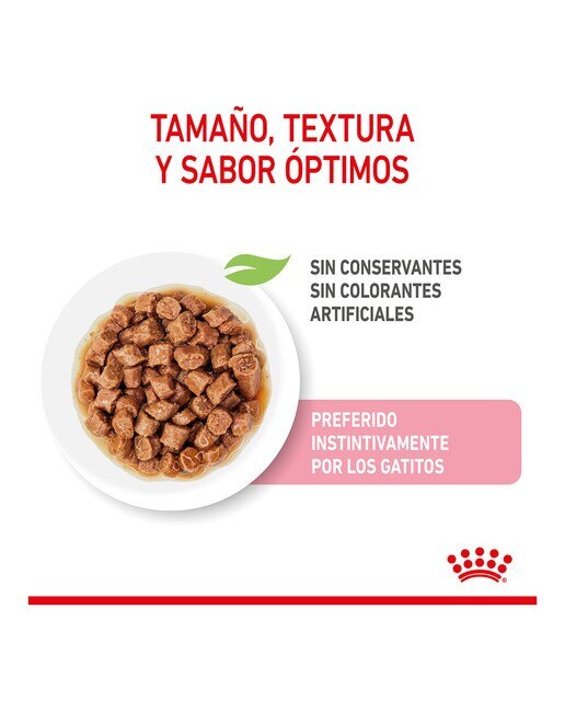 Comida húmeda para gatitos esterilizados Royal Canin en salsa 85 g 3