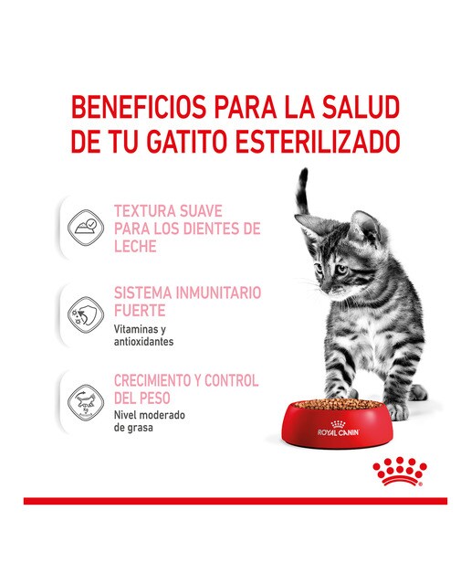 Comida húmeda para gatitos esterilizados Royal Canin en salsa 85 g 4