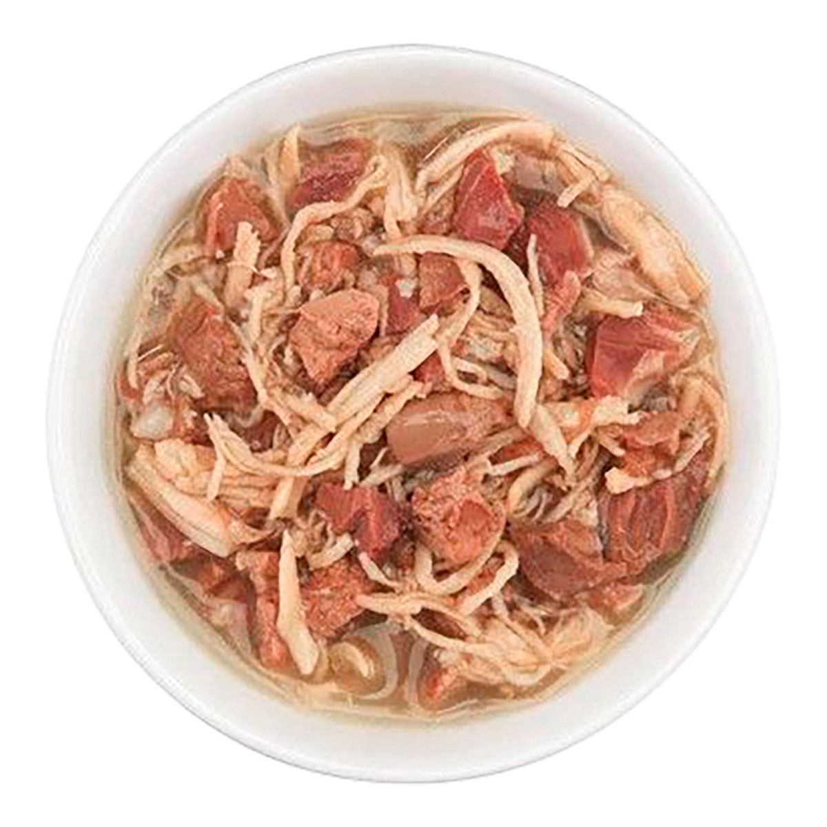 Comida húmeda para gatos adultos Schesir After Dark filetes de pollo con ternera, 80g 3
