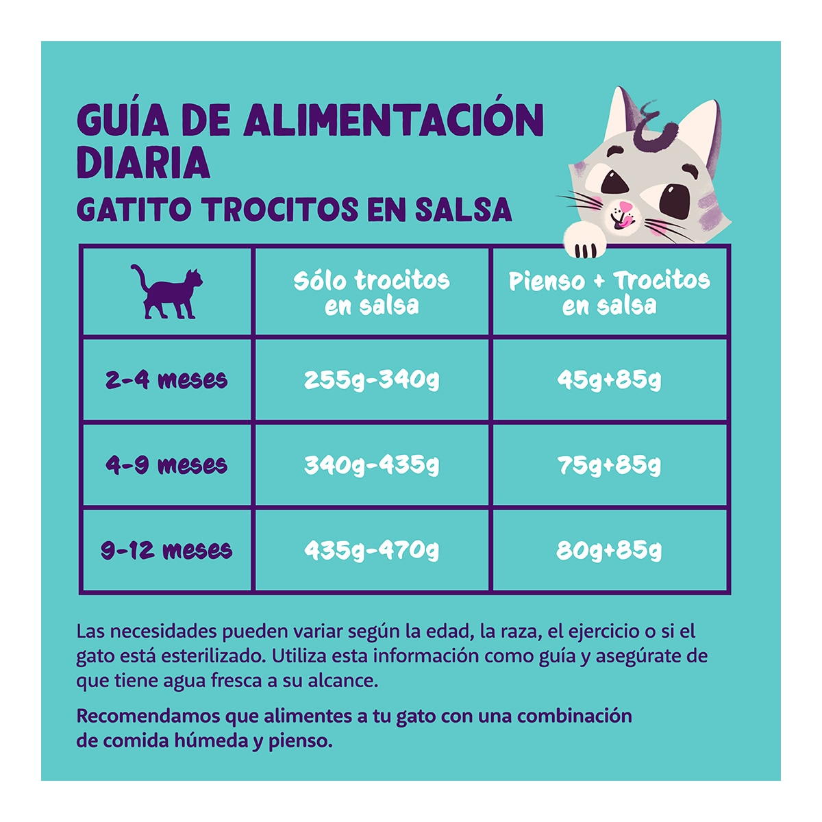 Comida húmeda para gatitos Edgard & Cooper pato y pollo en salsa 85g 4