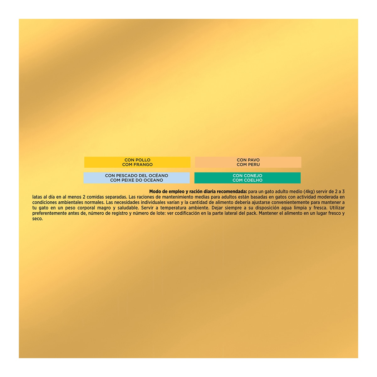 Comida húmeda para gatos adultos Gourmet Gold Mousse multivariedad 48 x 85 g 4