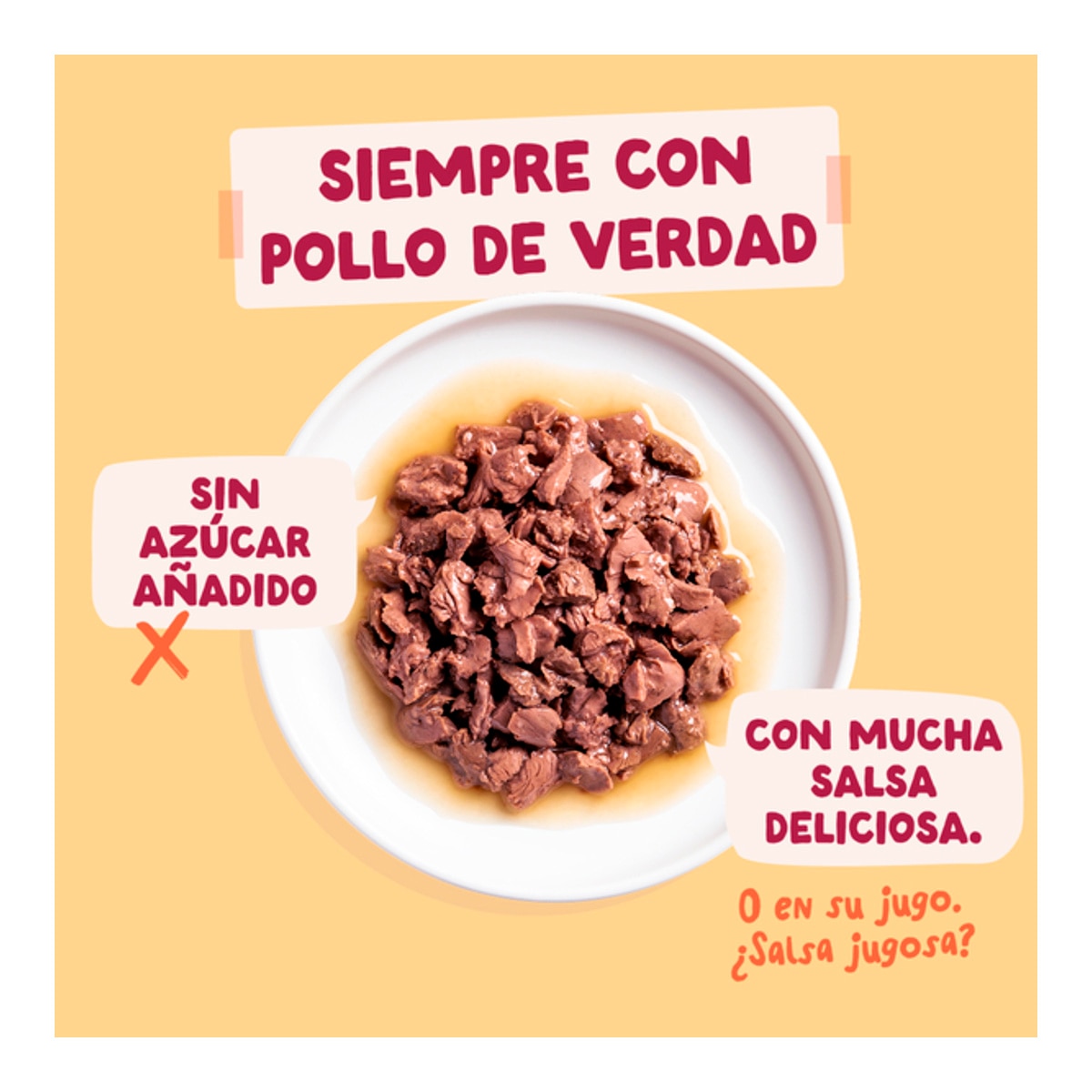 Comida húmeda para gatos adultos pollo en salsa Edgard&Cooper 6
