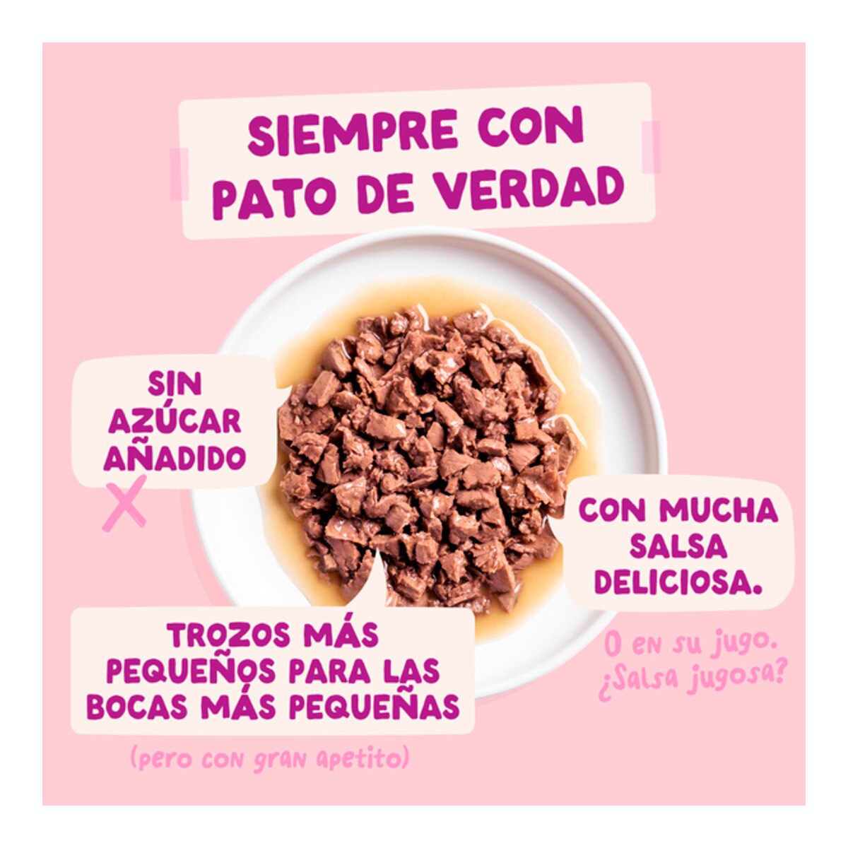 Comida húmeda para gatitos Kitten Pato y Pollo en salsa Edgard&Cooper 5