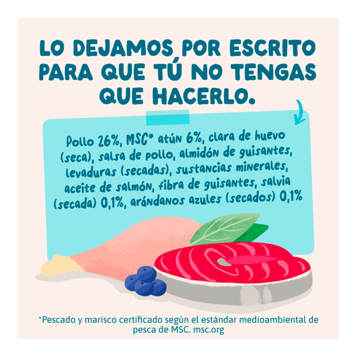 Comida húmeda para gatos adultos atún y pollo en salda Edgard&Cooper 5
