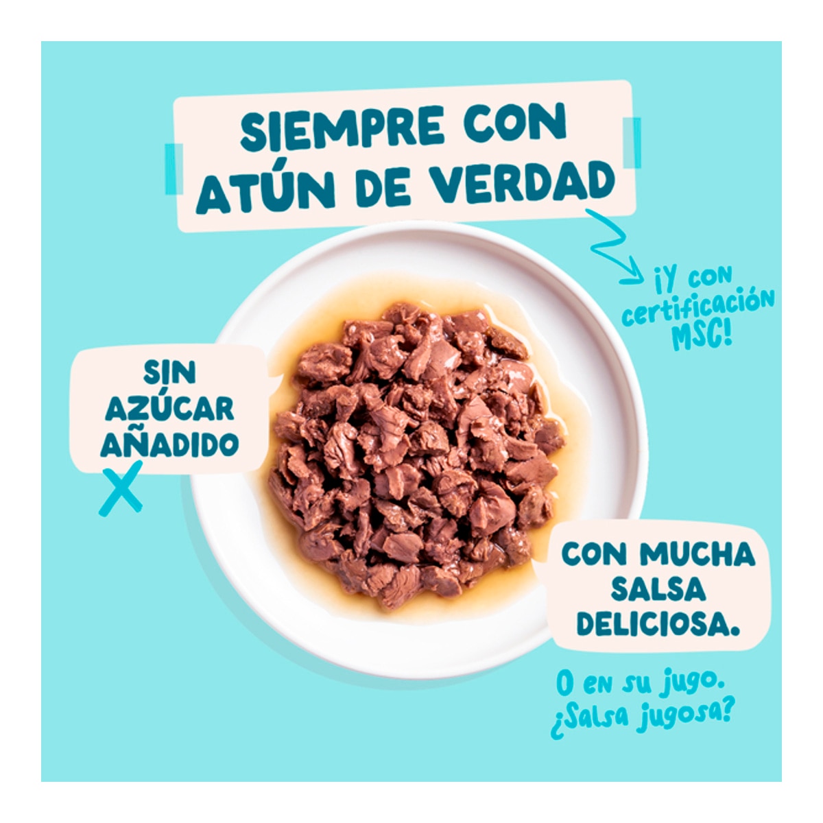 Comida húmeda para gatos adultos atún y pollo en salda Edgard&Cooper 6