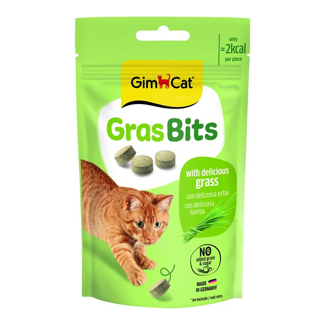 Snack para gatos Gimcat bocaditos de hierba gatera 50 g