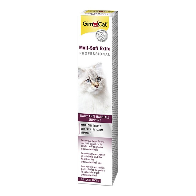 Malta para gatos Gimcat Extra Fiber Anti Hairball 100 g