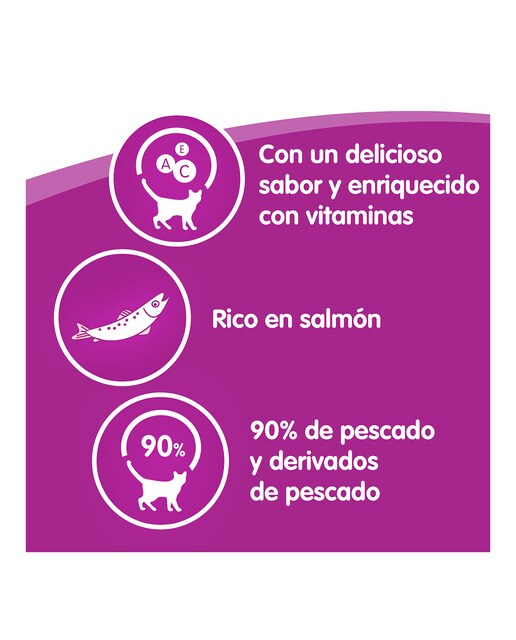 Snacks para gatos Whiskas salmón 3 sticks x 6 g 8