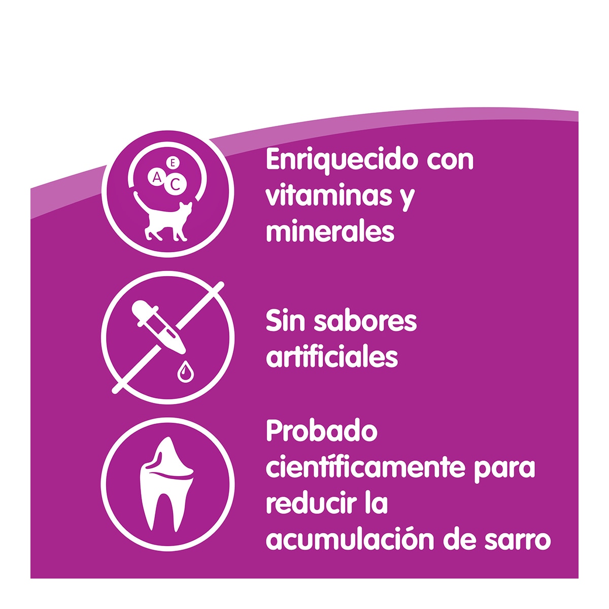 Imagen 2 de Snack para gatos Whiskas Dentabites Salud Oral 40 g