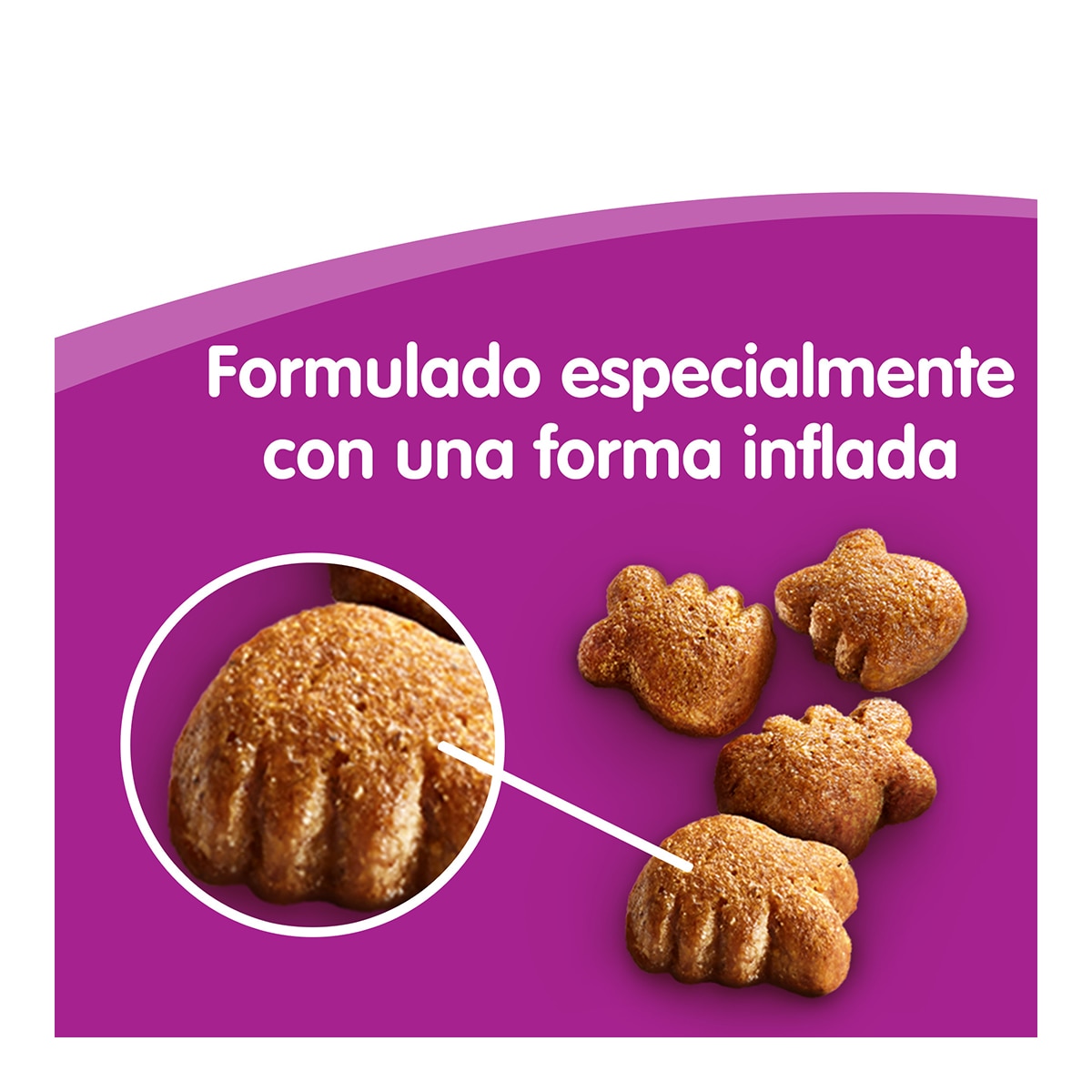 Imagen 4 de Snack para gatos Whiskas Dentabites Salud Oral 40 g