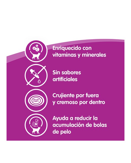 Snack para gatos Whiskas Anti-Hairball 50 g 4