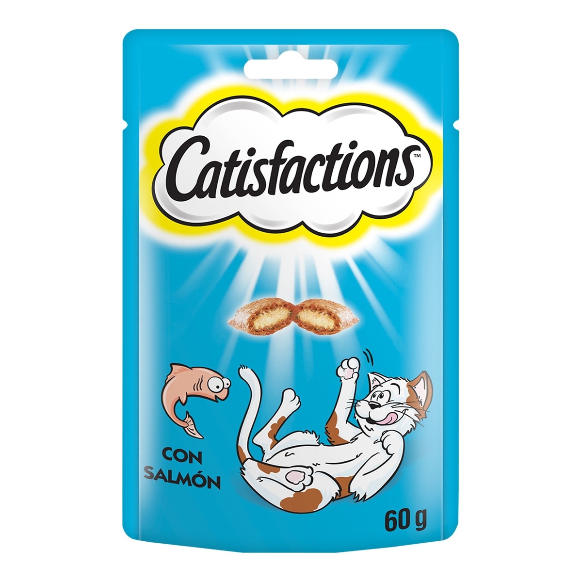 Catisfactions - Snack para gatos adultos Catisfactions salmón.