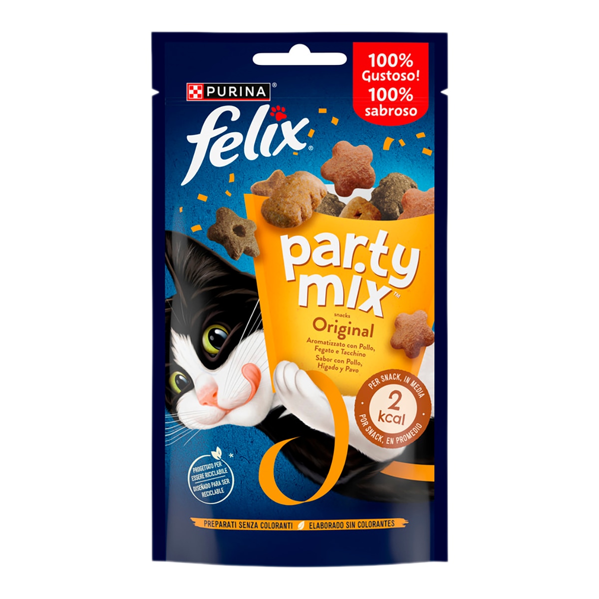 Imagen 1 de Snack para gatos adultos Felix Party Mix Original