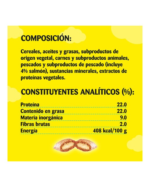 Imagen 3 de Snack para gatos  adultos Catisfactions salmón
