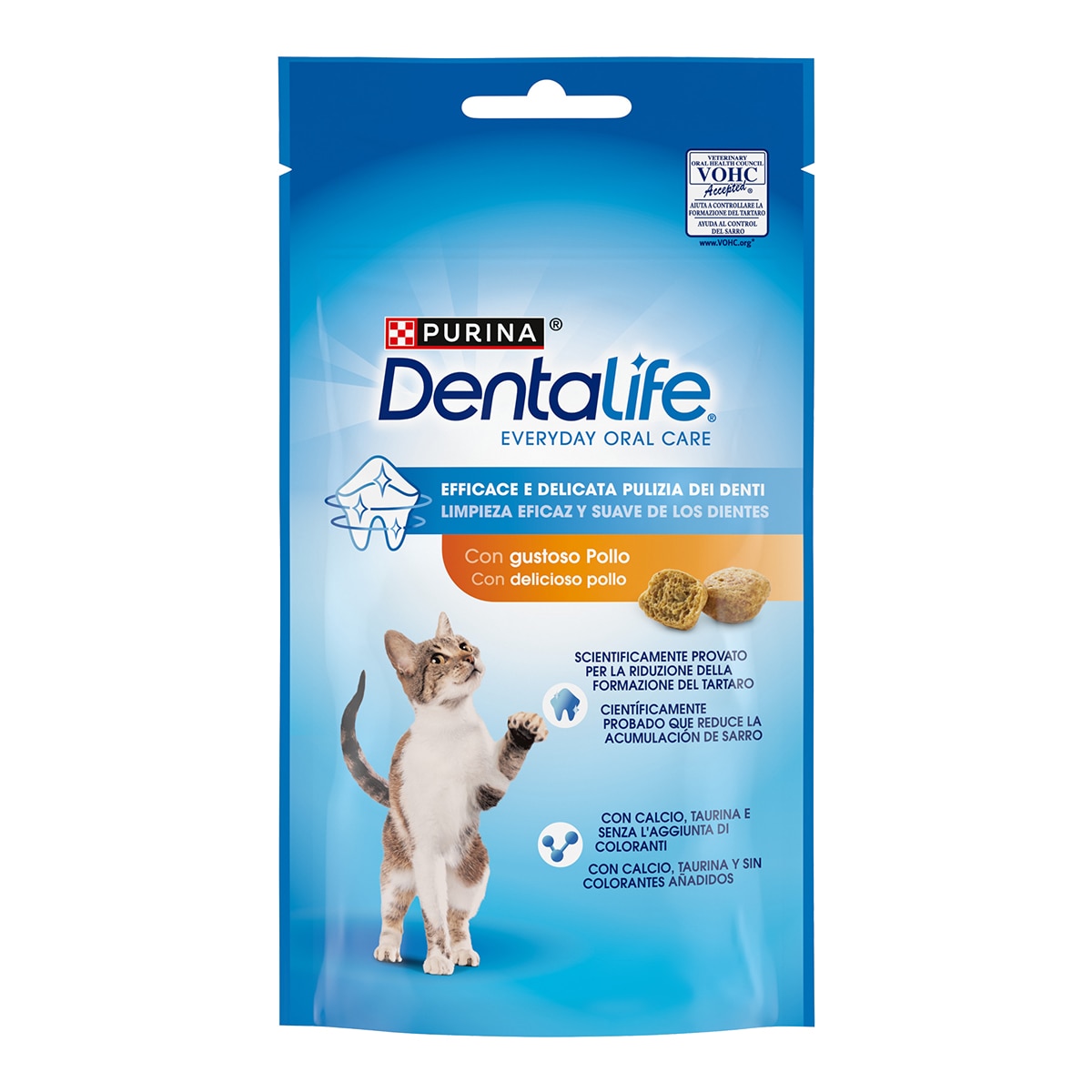 Purina Dentalife - Snack para gatos adultos Purina Dentalife pollo 40 g