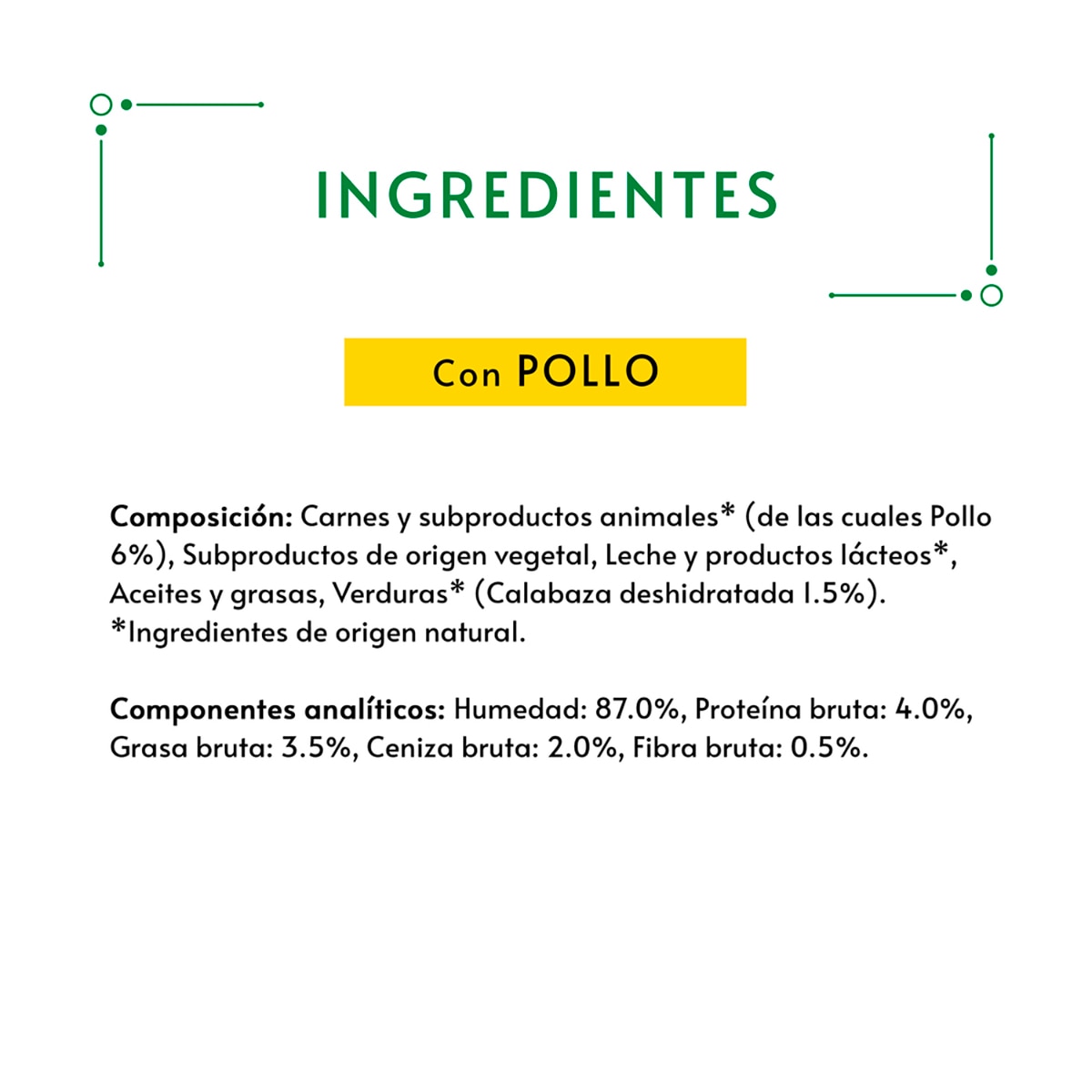 Snack para gatos adultos Purina Gourmet Nature's Creations puré con pollo 5 x 10 g 7